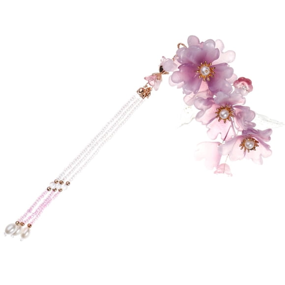 KAKOWELY Clip Para Con Tassel Retro Y Flor Para Mujer Accesorio Color Surtido
