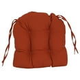 thumbnail image 3 of Blazing Needles 16-inch Premium Olefin Tufted Outdoor Chair Cushions (Set of 4), 3 of 3
