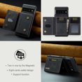 thumbnail image 6 of Dteck for Google Pixel 9 Pro XL Removable Wallet Cover Case, Shockproof PU Leather Wallet for Women Men with RFID Blocking Card Holder Slot Magnetic Closure Protective Phone Cover, Black, 6 of 10