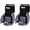 Blue, variant on RAD Heavy Duty Weightlifting Rod Hooks Wrist Support Straps Power Gripper Chin Up (Black)