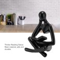 thumbnail image 3 of Resin Thinker Figure, Abstract Art Ornament for Living Room Decoration, Non , Stable Structure, 3 of 8