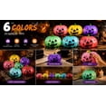 thumbnail image 7 of UALSRZL Halloween Pumpkin Squeeze Toys, Slow Rise Glitter Dumpling Squishies, Cute Pumpkins Stress Ball Gifts for Adults Anxiety Relief Office, Purple, 7 of 7