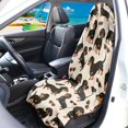 thumbnail image 3 of XYZCANDO Dachshund Cool Style Car Seat Towel Cover Waterproof, Suitable for Van Front Seats Automotive, Terry Cloth Car Seat Covers, for Trucks Sedans, 3 of 7