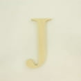 thumbnail image 3 of Package of 1, 14 Inch X 1/2" Thickness Baltic Birch Wood Letter J in The Times New Roman Font, Thick, Upper Case for Art & Craft Project, Made in USA, 3 of 4