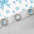 thumbnail image 4 of Castle Fairy Kawaii Bowknot Curtains Pack Of 2 (42X84 Each) for Girls Kids,Stars Bow Tie Curtains Blackout,Dreamy Princess Bedroom Curtains,Super Cozy Room Decor, 4 of 6