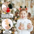 thumbnail image 2 of Yoyauz Christmas Headbands Reindeer antler headbands Christmas tree headband headband hat top for Christmas party supplies, Christmas party decoration gifts - one size, 2 of 7