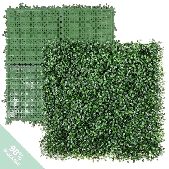 1200 Series - NatraHedge Dark Green Boxwood Mat - (12) 20"x20" Panels