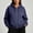 Navy women oversized zip up hoodie a1, variant on Tusihei Women Oversized Zip Up Hoodie Casual Pullover Tops Sweatshirts with Pockets Loose Fit Fall Winter Outfits Warm Streetwear Basic Jacket Coats, Black S