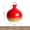 Red Green, variant on Pomegranate Ceramic Vase, New Chinese Style Creative Flower Arrangement, Desktop Decoration, High-end Decoration, Red Housewarming Decoration,Red