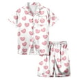 thumbnail image 4 of MuXiKeJi Clothes valentine outfit for girls size 8,Toddler Girl Clothes 3t Cute Print Lightweight Sweatsuit Pullover Tops and Pants Children Fall Clothes for Teen Girls, 4 of 4