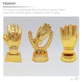 thumbnail image 3 of Decorative Trophy Decor Goalkeeper Glove Trophy Exquisite Award Trophy Soccer Supply, 3 of 8