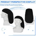 thumbnail image 3 of 4 Pieces Unisex Jumbo Dreadlock Cap Long Hair Dreads Head Wrap Sleeping Cap Hair Accessories Sleep Bonnet for Men Women, 3 of 7