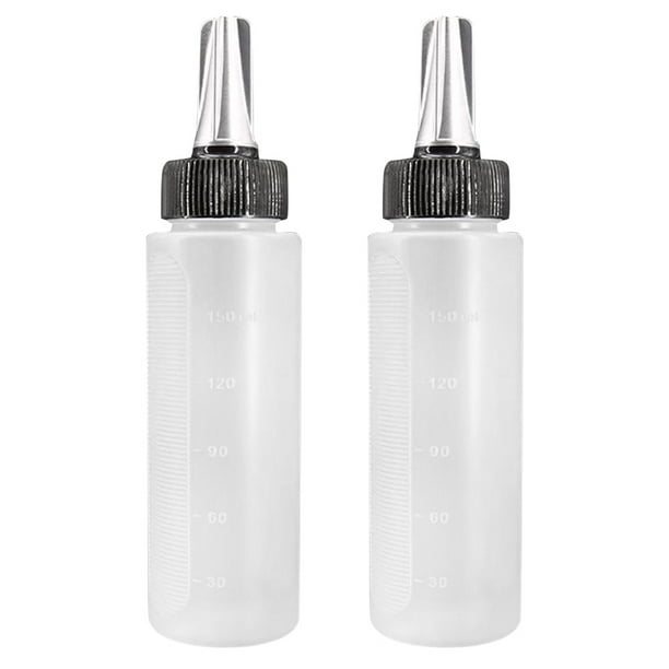 básculas de peluquería portátiles para limpieza en seco, medidoras y enjuagadoras, antigoteo, para peluquerías (transparentes)