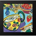 thumbnail image 2 of Unknown 12x12 Black Modern Framed Museum Art Print Titled - Cafe I, 2 of 5