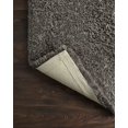 thumbnail image 5 of Loloi II Mila Shag Solid Charcoal Area Rug, 5 of 5