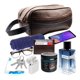 thumbnail image 2 of Neceser Maletín Sobaquera Hombre Piel Estuche Viaje, 2 of 9