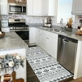 thumbnail image 3 of Moynesa 2'x6' Boho Moroccan Runner Rug,Washable Black White Kitchen Runner Rug Non Slip,Low-Pile Soft Bohemian Tribal Carpet Runners for Hallways Entryway Laundry Bedside Farmhouse, 3 of 7