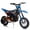 Blue, variant on M optimized 24V Kids Ride On Electric Off-Road Motorcycle, 250W 13.6MPH Fast Speed Dirt Bike Motocross, Leather Seat, Twist Grip Throttle, Metal Suspension, Air-Filled Tires for Kids Riding Toy