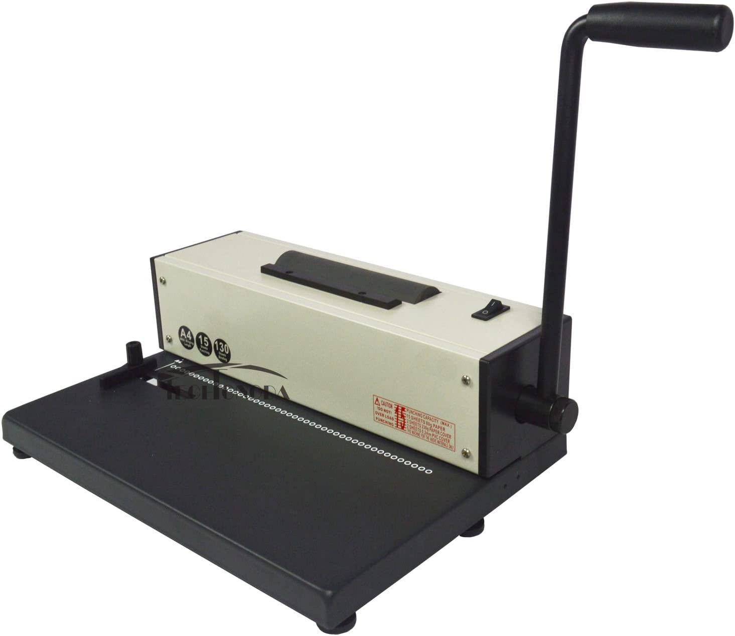INTSUPERMAI Electric Binding Machine Spiral Coil Binder