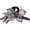 Pattern F, variant on Copper Wire Hair Claw Clips, Hand-woven High-level Design Rhinestones Metal Claw Barrettes for Women Large Plastic Flower  Jaw Clip Styling Accessories for Ladies Thick Thin Hair (Red Flower)