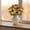Yellow, variant on QuanTara 16.5in Extra Large Artificial Flower Bouquet, Real-Like Fake Flowers for Wedding Centerpiece, Big Vase Filler, Home Office Party Decor, No Maintenance Bouquet