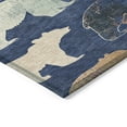 thumbnail image 3 of Addison Rugs Chantille Indoor/Outdoor Transitional Lodge Navy Machine Washable Rectangle Rug, 5' x 7'6", 3 of 8