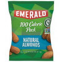 Emerald Nuts, Natural Almonds 100 Calorie Pack, 0.62 Oz, 10 Ct