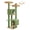 Cactus Green, variant on Flower Cat Tree 70.9" Tall, Large Cat Tower for Indoor Cats, Multi-Level Cactus Tree with Scratching Posts, Condos, Perches, Hammock - Pink
