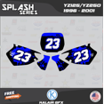 thumbnail image 3 of Kalair GFX Graphics Kit for Yamaha YZ125 (1996-2001) Splash Series, 3 of 5