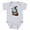 Heather Gray, variant on CafePress - Halloween Cupcake Body Suit - Cute Infant Bodysuit Baby Romper - Size Newborn - 24 Months