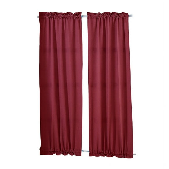 Blackout Curtains,Door Sidelight Curtain Panel,Great for Kitchen,Dinning,Cafe,Bedroom,Living Room and Glass Door,1 Pane, 25 x 72 Inch