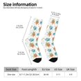 thumbnail image 2 of Balery Sea Turtle Calcetas Largas con Estampado para Hombre y Mujer – Suaves y Transpirables, Talla Única (US 5-11), 2 of 6