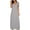 Z Gray, variant on Lenago Women's Summer Dress Plus Size Deep V-Neck Standard-Fit Short Sleeve Casual Loose Tank Dress Party Beach Dress with Pockets Solid Maxi Party Dress