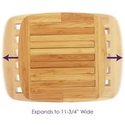 Totally Bamboo Expandable Bamboo Trivet, 8.75 by 8.75