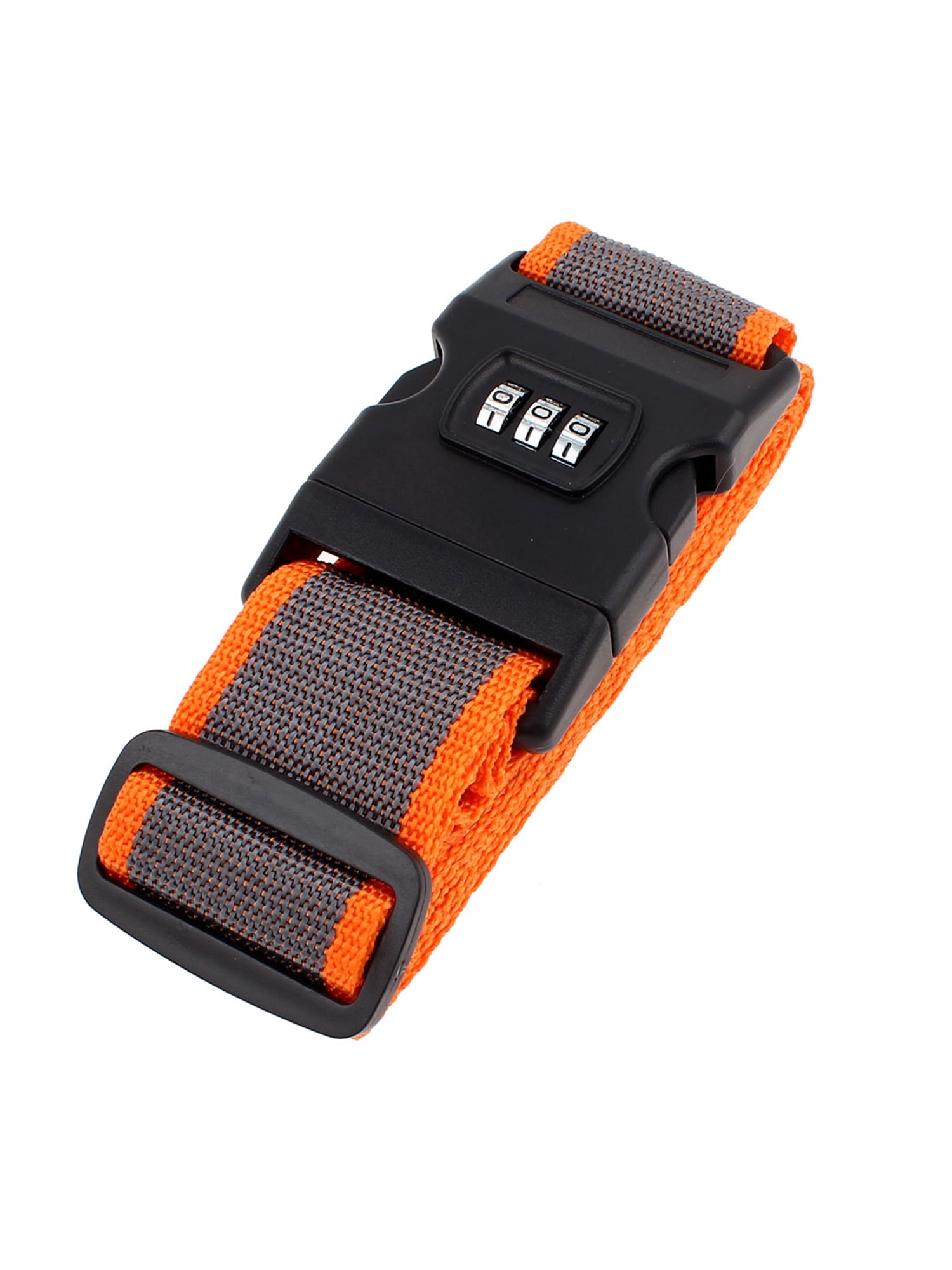 Unique Bargains Adjustable Luggage Suitcase Strap Password Belt