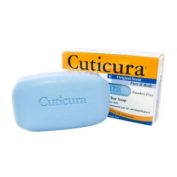 Cuticura Medicated Anti-Bacterial Bar Soap, Original Formula - 3 Oz, 2 Pack