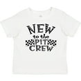 thumbnail image 3 of Inktastic New to the Pit Crew Racing Flags Boys or Girls Baby T-Shirt, 3 of 5