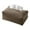 🔥 Gray_Base#10186, variant on Leather Tissue Box Cover | Artificial Leather Tissue Dispenser 18x12x7.5cm | Modern Tabletop Organizer, Water-Resistant, Non-Slip, Elegant Dining Room Decor