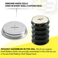 thumbnail image 7 of 5x 5/CP300H 6V 300mAh NiMH Battery for RTC, MBU, Batery Timer, Senors, Metering, 7 of 7