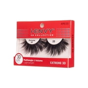 Kiss I Envy Extreme 3D Lashes #33 Multi-Angle & Volume 25Mm