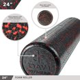 thumbnail image 4 of Champion Sports WL24SPKRD 24 in. High-Density Foam Roller, Speckled Red, 4 of 4