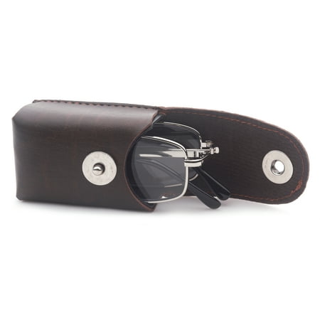 Progressive Multifocal Reading Glasses Blue Light Blocking for Men for Women, No Line Trifocal Readers, Folding Metal Frame, Reading Glasses + 2.00