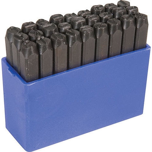 1/2" Steel Letter Punch Stamp Set