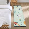 thumbnail image 3 of Yayeee Runner Rug for Bedroom 2'x6' Machine Washable Hallway Non Slip Mat, Space Patterns, 3 of 8