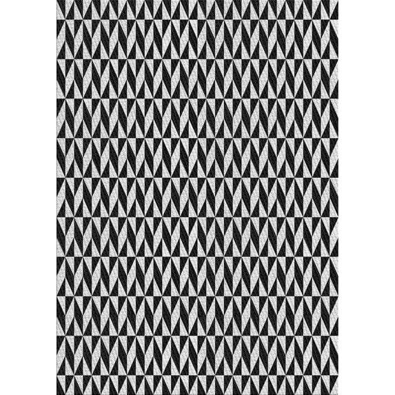 Ahgly Company Indoor Rectangle Patterned Light Gray Novelty Area Rugs, 2' x 3'