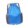 thumbnail image 4 of Bolsa de natación, bolsa de gimnasio, mochila portátil, resistente al agua, organizador con correa ajustable Azul, 4 of 9