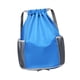 thumbnail image 4 of Mochila con cordón para natación, ligera y ajustable, con bolsillo para artículos húmedos. Azul, 4 of 9
