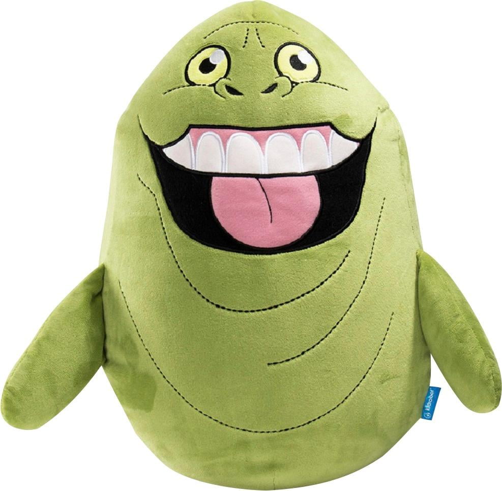 SLIMER Ghostbusters Talking Plush Soft Toys STAY PUFT LOGO 