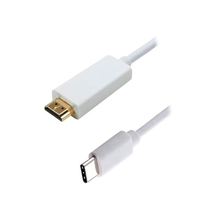 4xem 4XUSBCHDMI6 6 ft. Black USB-C to HDMI Cable