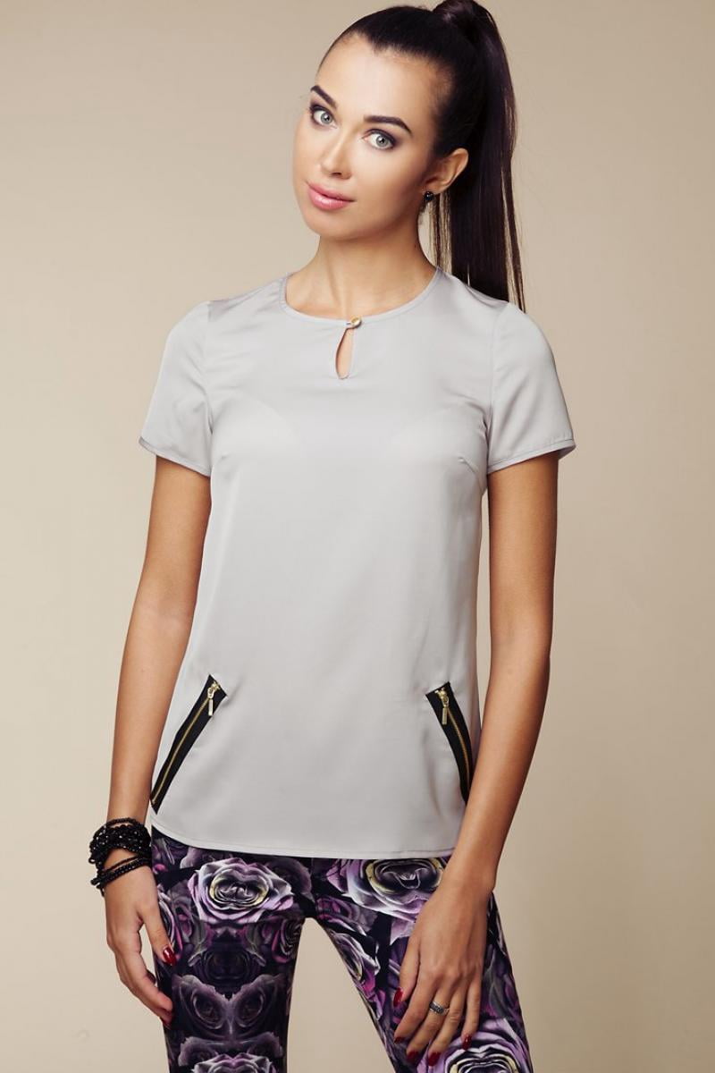blouse grey colour